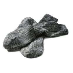 Longlife Sok Katoen En Linnen, Zwart En Wit Gemêleerd -Armedangels Winkel longlife sok katoen linnen 2