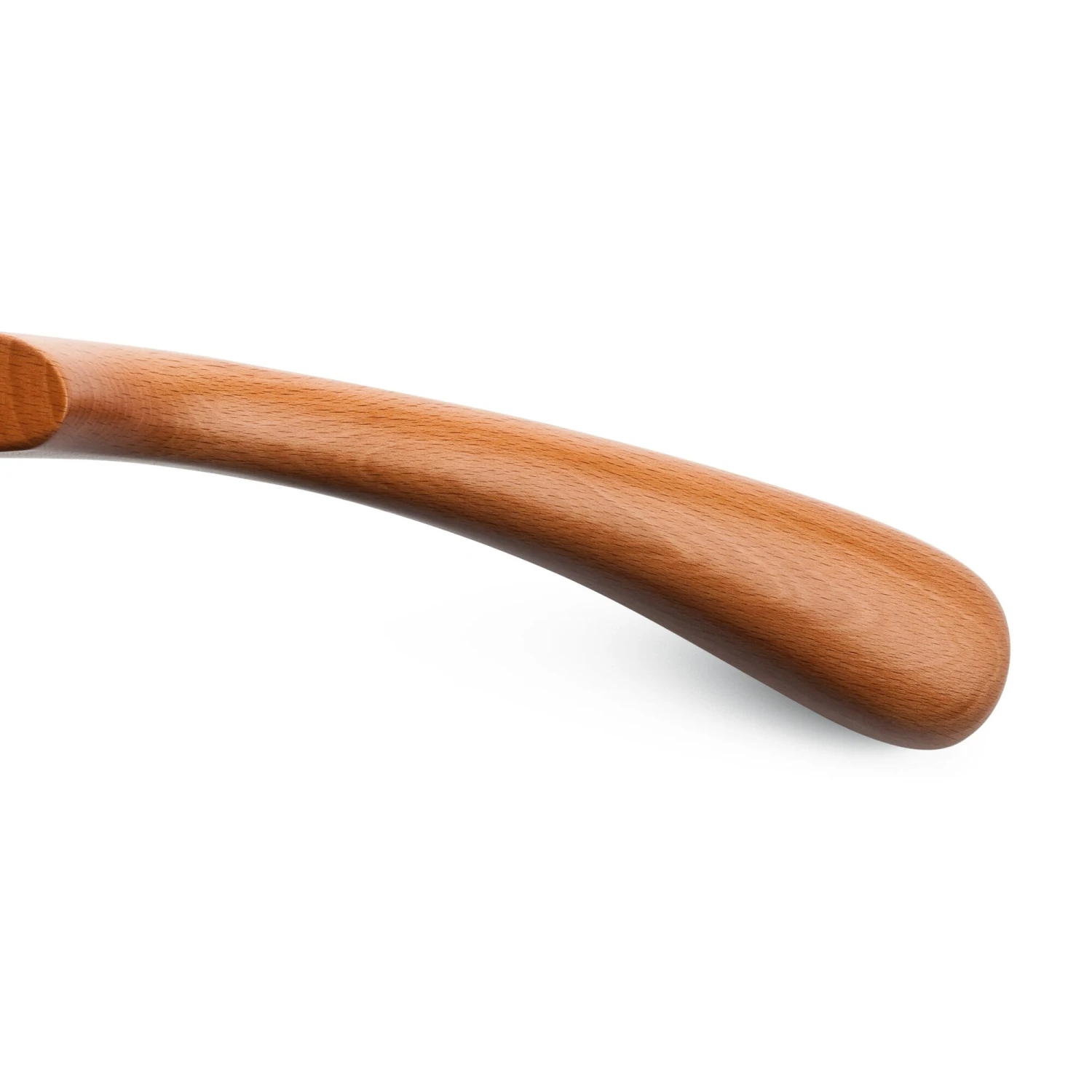 Massief Gevormde Kleerhanger Heren, Zonder Stoelsteun 4 Massief Gevormde Kleerhanger Heren, Zonder Stoelsteun - Afbeelding 2