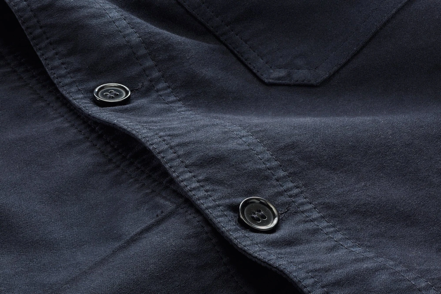 Moleskin Herenjas, Nachtblauw 5 Moleskin Herenjas, Nachtblauw - Afbeelding 3