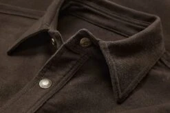 Moleskin Herenoverhemd Jasje, Bruin -Armedangels Winkel moleskin herenoverhemd jasje 2