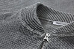 Piqué Herenjack, Donkergrijs -Armedangels Winkel pique herenjack 2