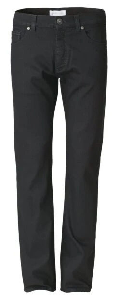 Rechte Herenjeans, Zwart