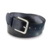 Riem Engels Zadelleer, Donkerblauw -Armedangels Winkel riem engels zadelleer 2