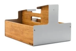 Schoenpoetsdoos Van Plaatstaal En Eikenhout -Armedangels Winkel schoenpoetsdoos plaatstaal eikenhout 2