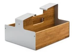 Schoenpoetsdoos Van Plaatstaal En Eikenhout