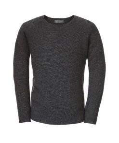 Seldom Heren Trui Met Lange Mouwen, Antraciet