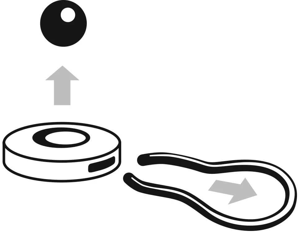 Sleutelhanger Orbit, Zwart 6 Sleutelhanger Orbit, Zwart - Afbeelding 4