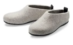 Slippers Lahtiset, Lichtgrijs / Zwart