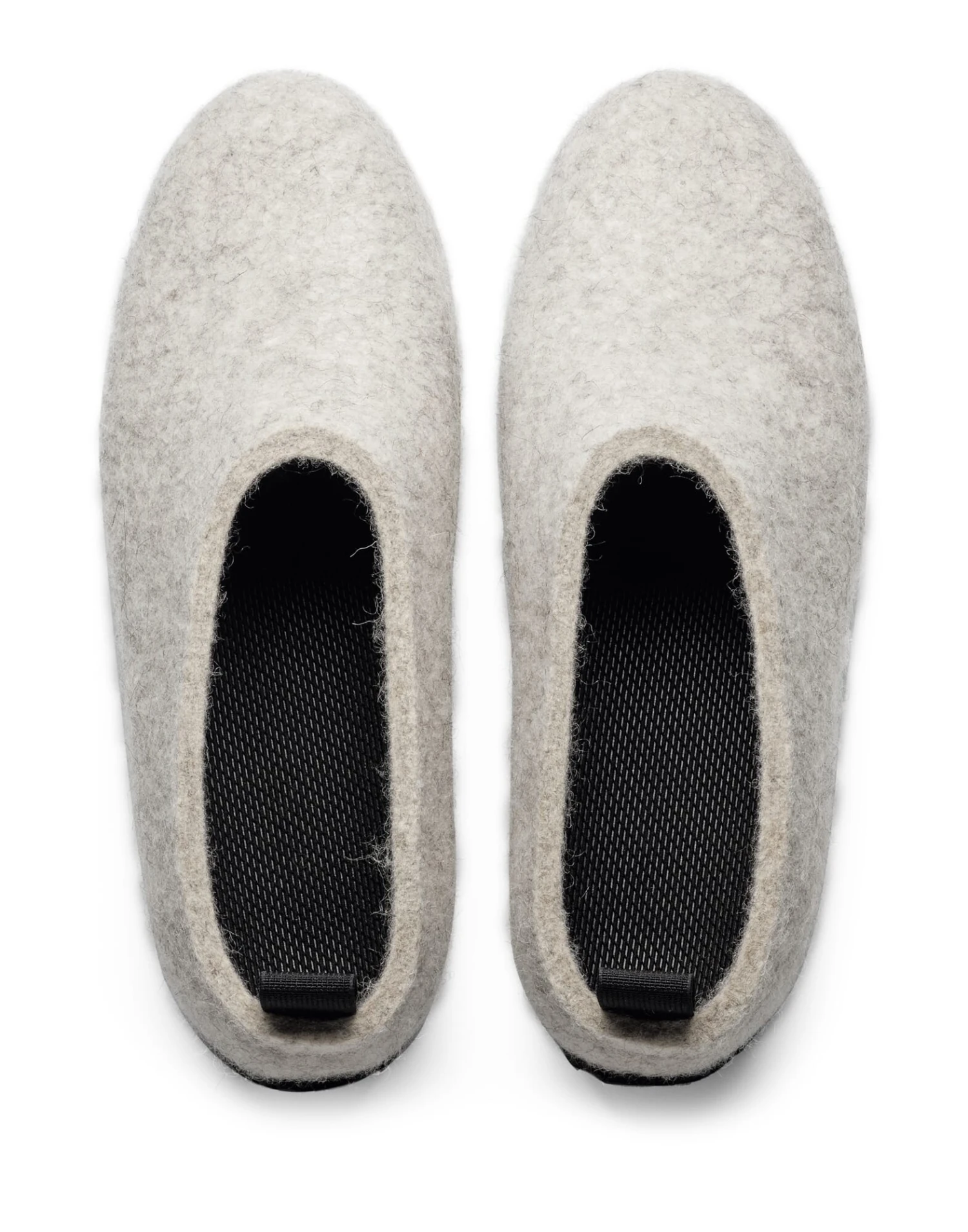 Slippers Lahtiset, Lichtgrijs / Zwart 6 Slippers Lahtiset, Lichtgrijs / Zwart - Afbeelding 4