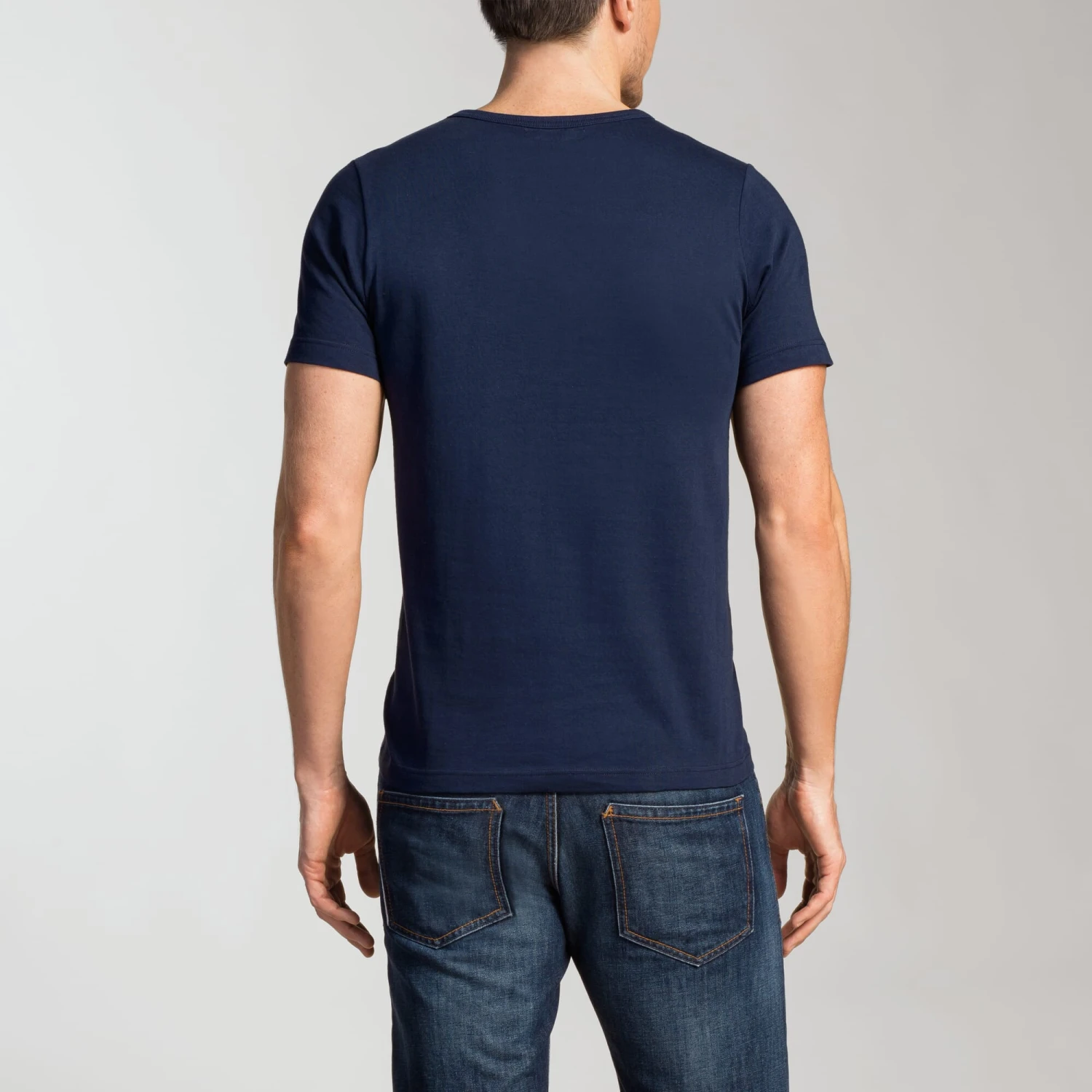 T-shirt 1950, Blauw 6 T-shirt 1950, Blauw - Afbeelding 4
