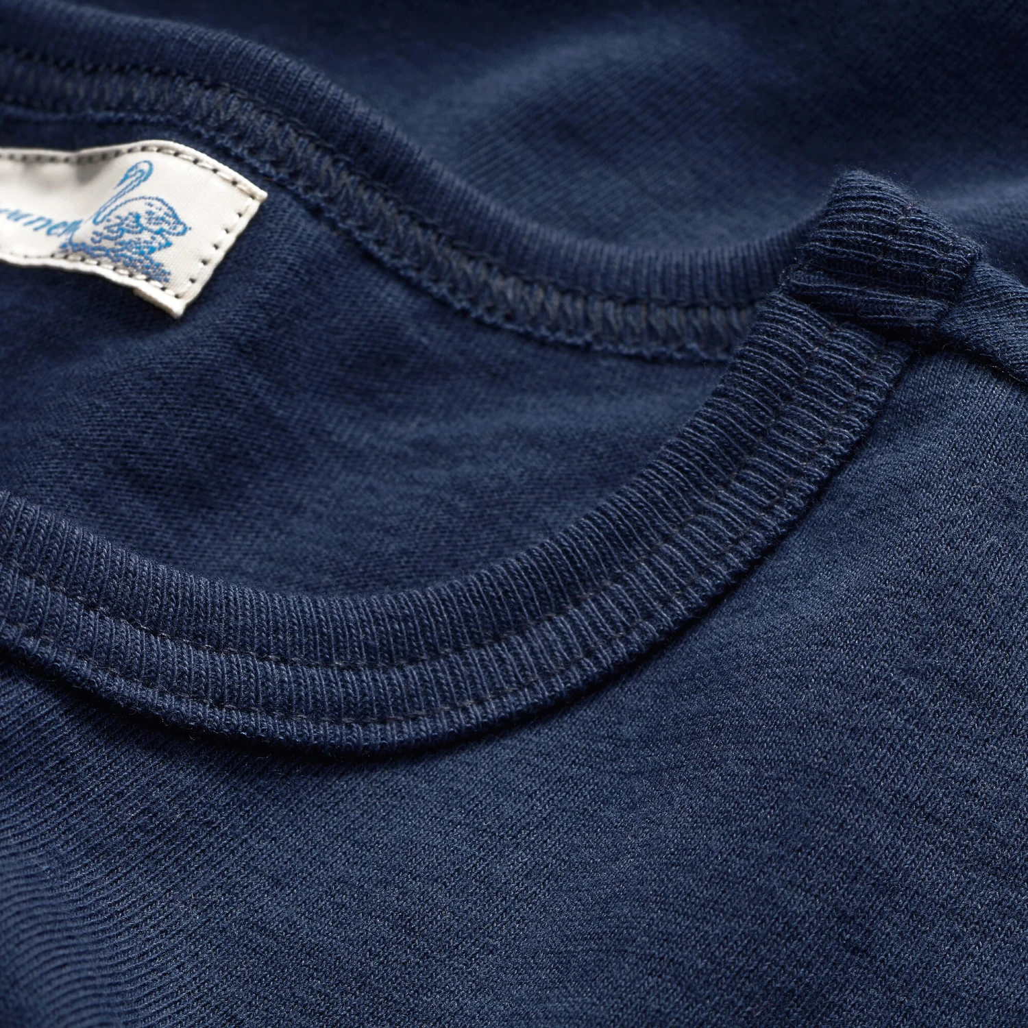 T-shirt 1950, Blauw 7 T-shirt 1950, Blauw - Afbeelding 5