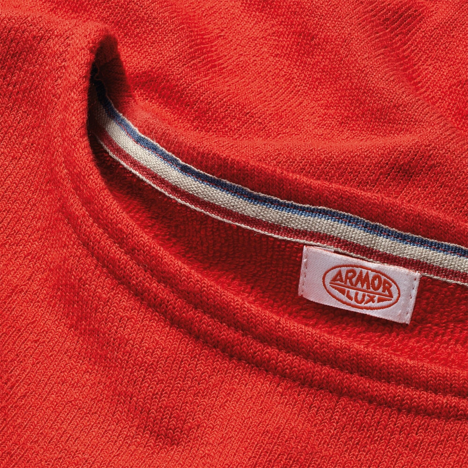 Armor-Lux Terry Shirt, Rood 4 Armor-Lux Terry Shirt, Rood - Afbeelding 2