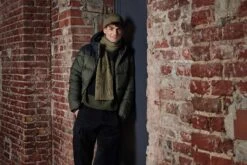 Thermisch Herenjack, Groen-Zwart -Armedangels Winkel thermisch herenjack 2