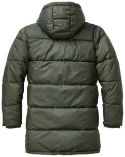 Thermische Lange Jas Voor Heren, Groen 6 Thermische Lange Jas Voor Heren, Groen -Armedangels Winkel thermische lange jas heren 1