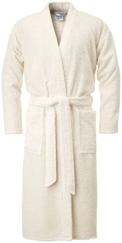 Unisex Badjas, Natuurlijk Wit