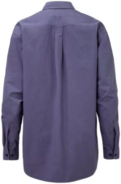Unisex Overhemd Relaxed Fit, Blauw Violet -Armedangels Winkel unisex overhemd relaxed fit 3