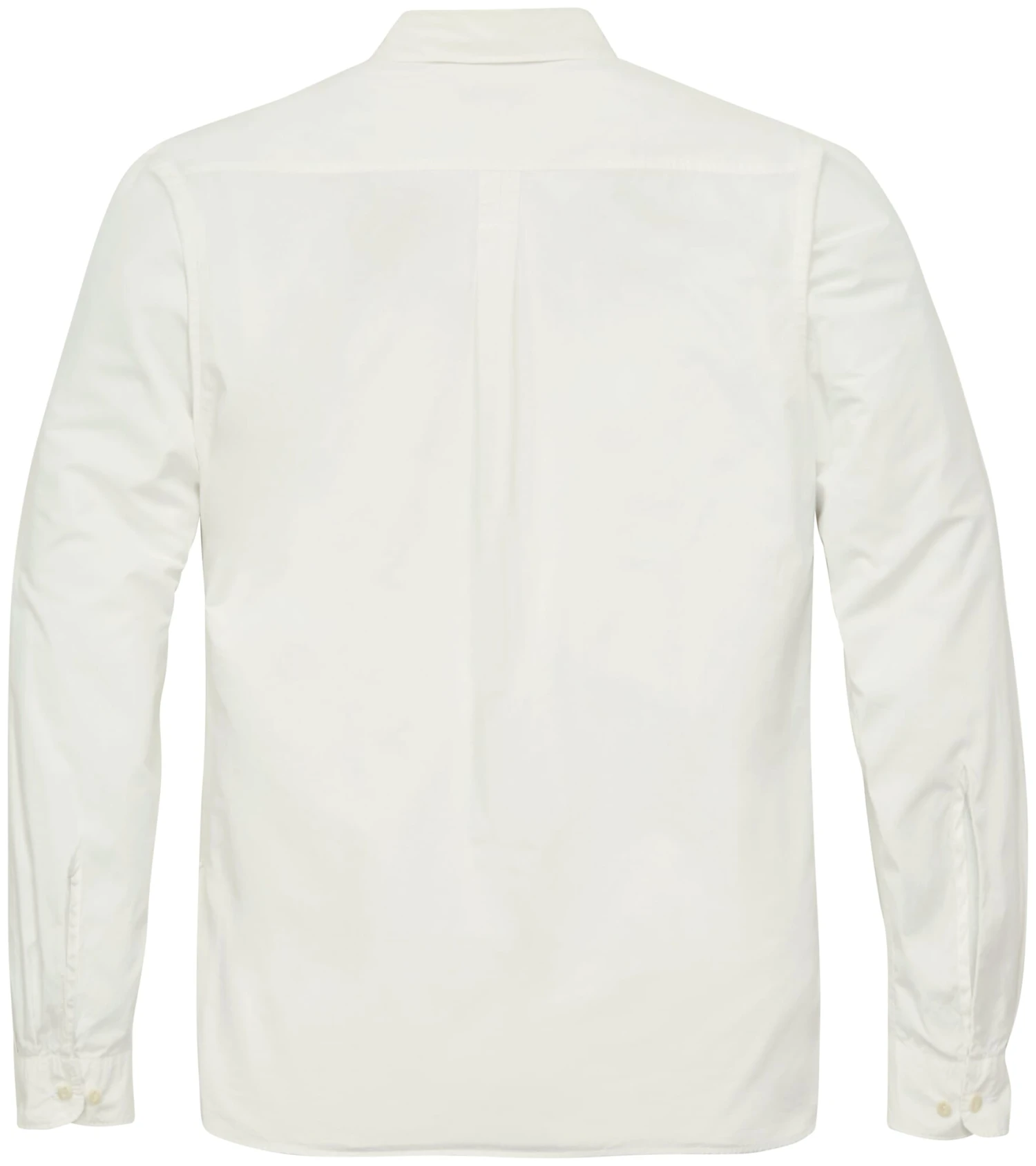 Unisex Overhemd Relaxed Fit, Wit 4 Unisex Overhemd Relaxed Fit, Wit - Afbeelding 2