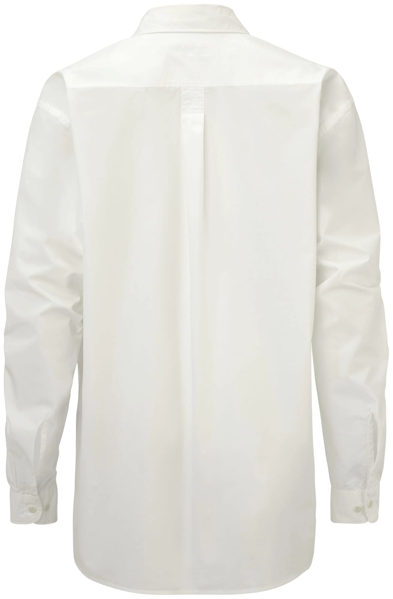 Unisex Overhemd Relaxed Fit, Wit 6 Unisex Overhemd Relaxed Fit, Wit - Afbeelding 4