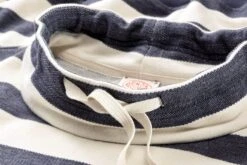 Armor-Lux Unisex Slip-on Overhemd Gestreept, Blauw-crème -Armedangels Winkel unisex slip on overhemd gestreept 3