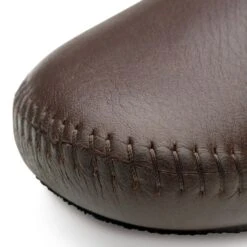 Haflinger Unisex Slipper Van Koeienhuid, Braun -Armedangels Winkel unisex slipper koeienhuid 5