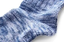 Unisex Sok, Blauw-Natuur-Melange -Armedangels Winkel unisex sok 5