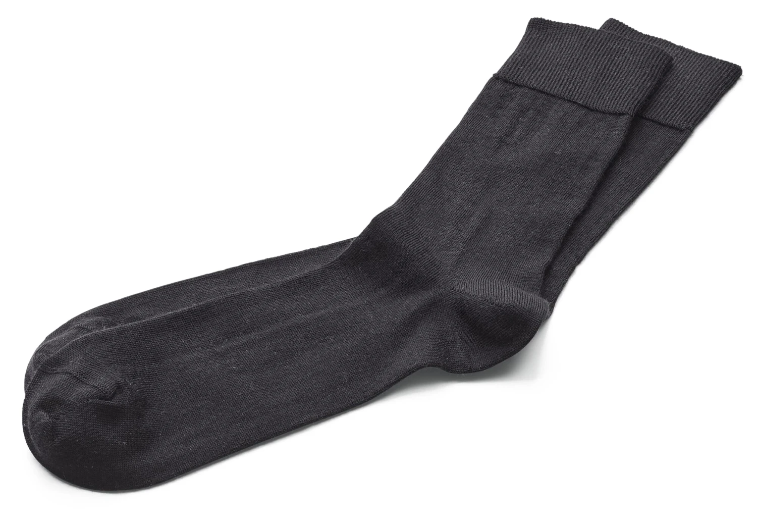 Unisex Sok Wol-katoen, Zwart 3 Unisex Sok Wol-katoen, Zwart