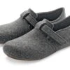 Haflinger Vilten Pantoffel, Grafiet 1 Haflinger Vilten Pantoffel, Grafiet -Armedangels Winkel vilten pantoffel 3
