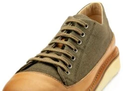 Vrijetijdsschoen Voor Heren, Olive-Nature -Armedangels Winkel vrijetijdsschoen heren 5