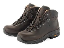 Wandelschoen Koeienhuid, Donkerbruin