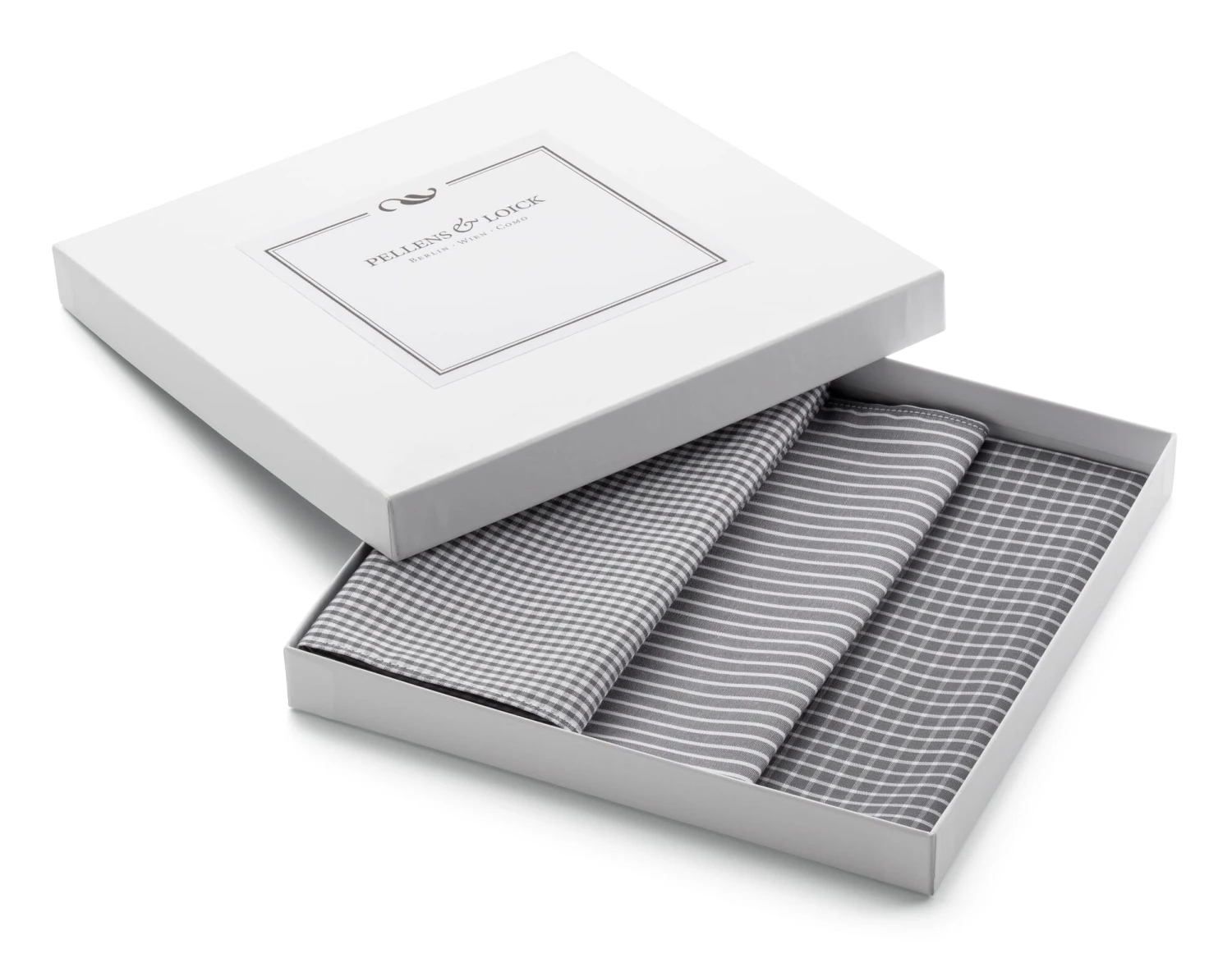 Zakdoekset Unisex, Donker 3 Zakdoekset Unisex, Donker